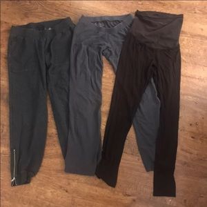 SOLD Maternity Sweats and Leggings Bundle